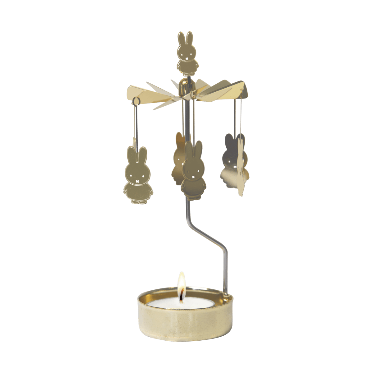 Pluto Design Miffy änglaspel Guld | Skandinavisk Design | Ljuslyktor & Ljusfat | Guldfärgad