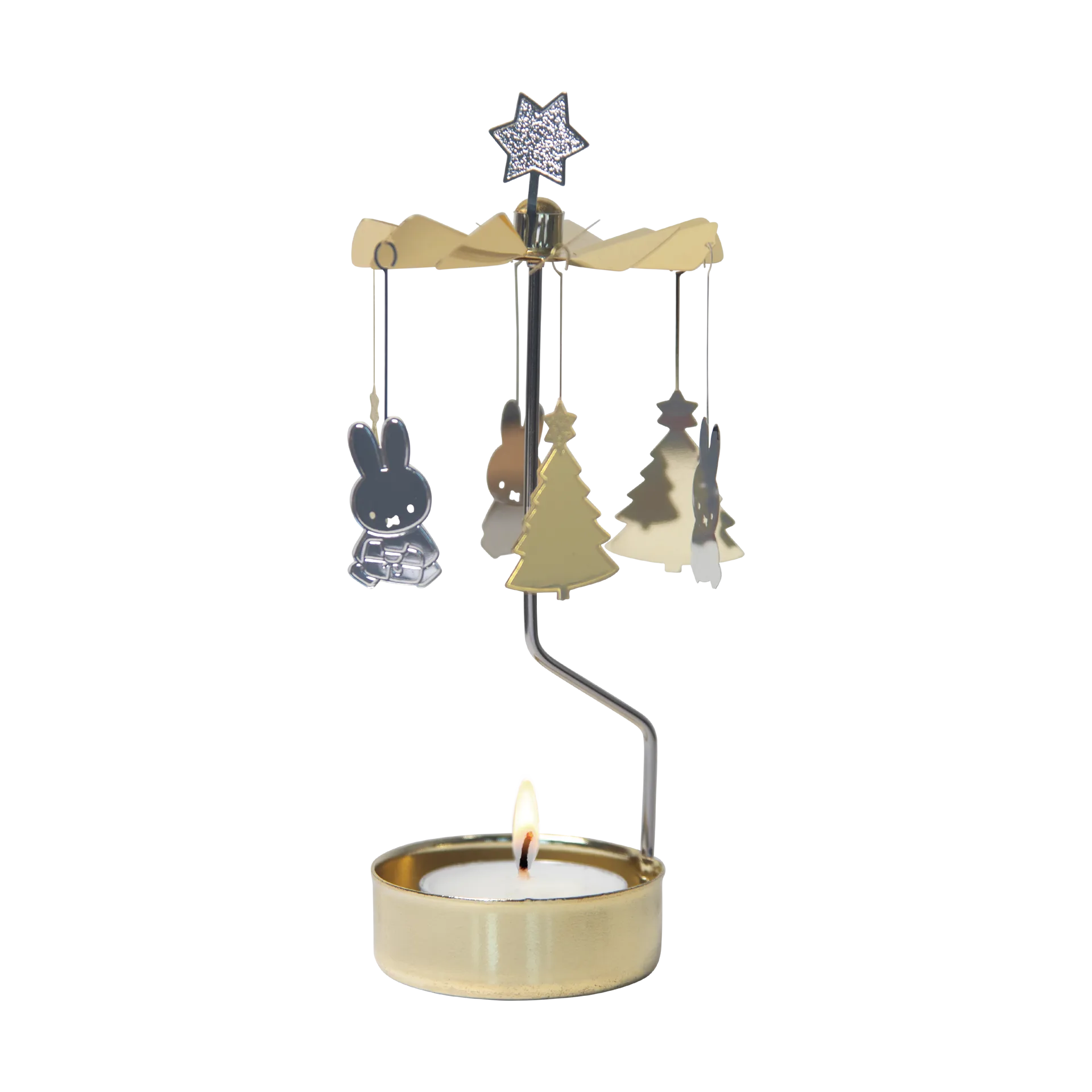 Miffy christmas änglaspel, Silver-guld Pluto Design