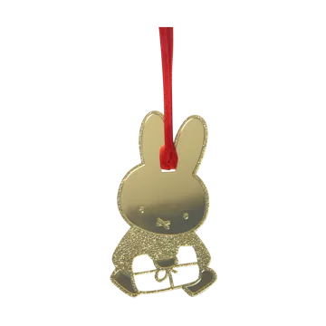 Miffy christmas dekorationshänge - Guld - Pluto Design
