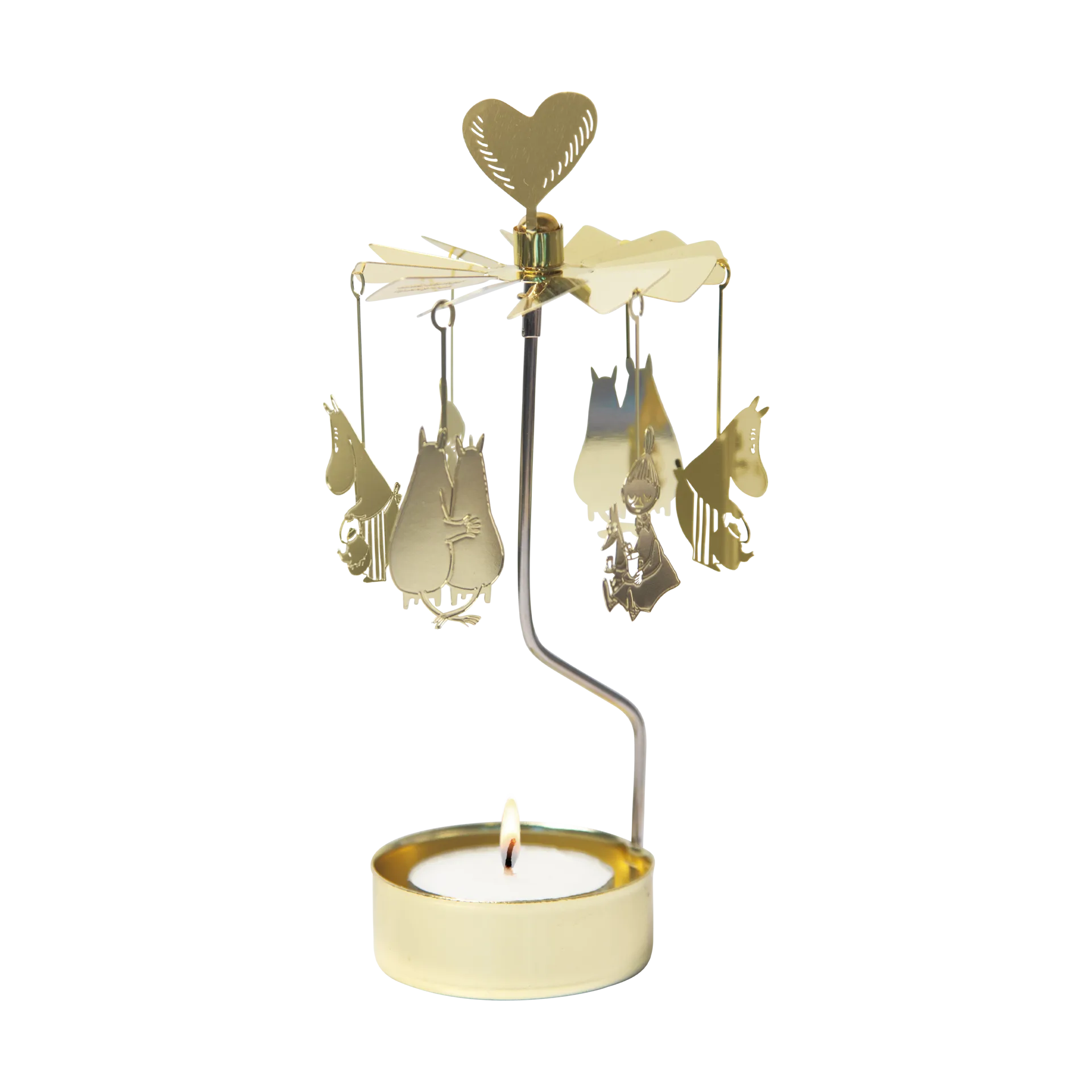 Moomin 80 änglaspel, Guld Pluto Design