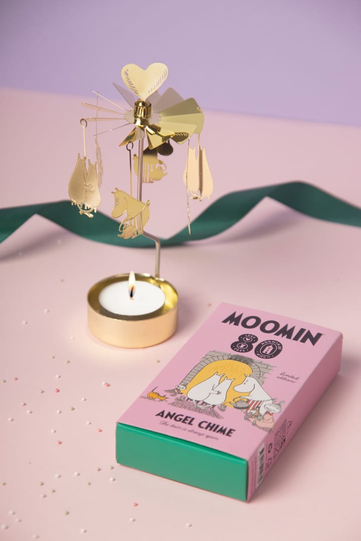 Moomin 80 änglaspel, Guld Pluto Design