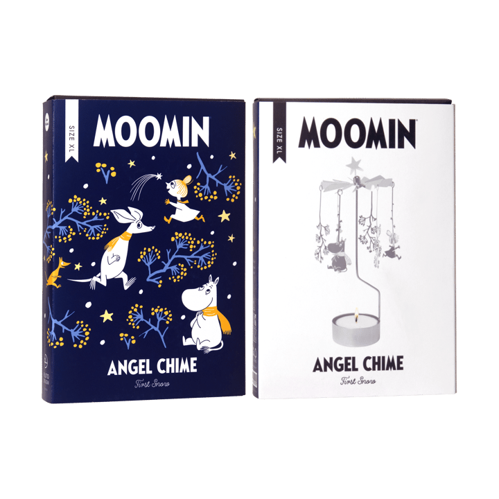 Mumin änglaspel XL, First snow, silver Pluto Design