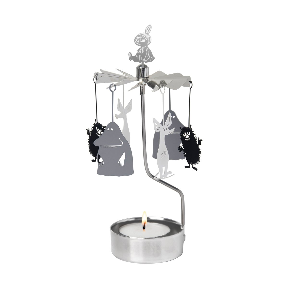 Pluto Design Mumin buddies änglaspel Silver-metall | Skandinavisk Design | Juldekorationer & Julpynt | Silverfärgad