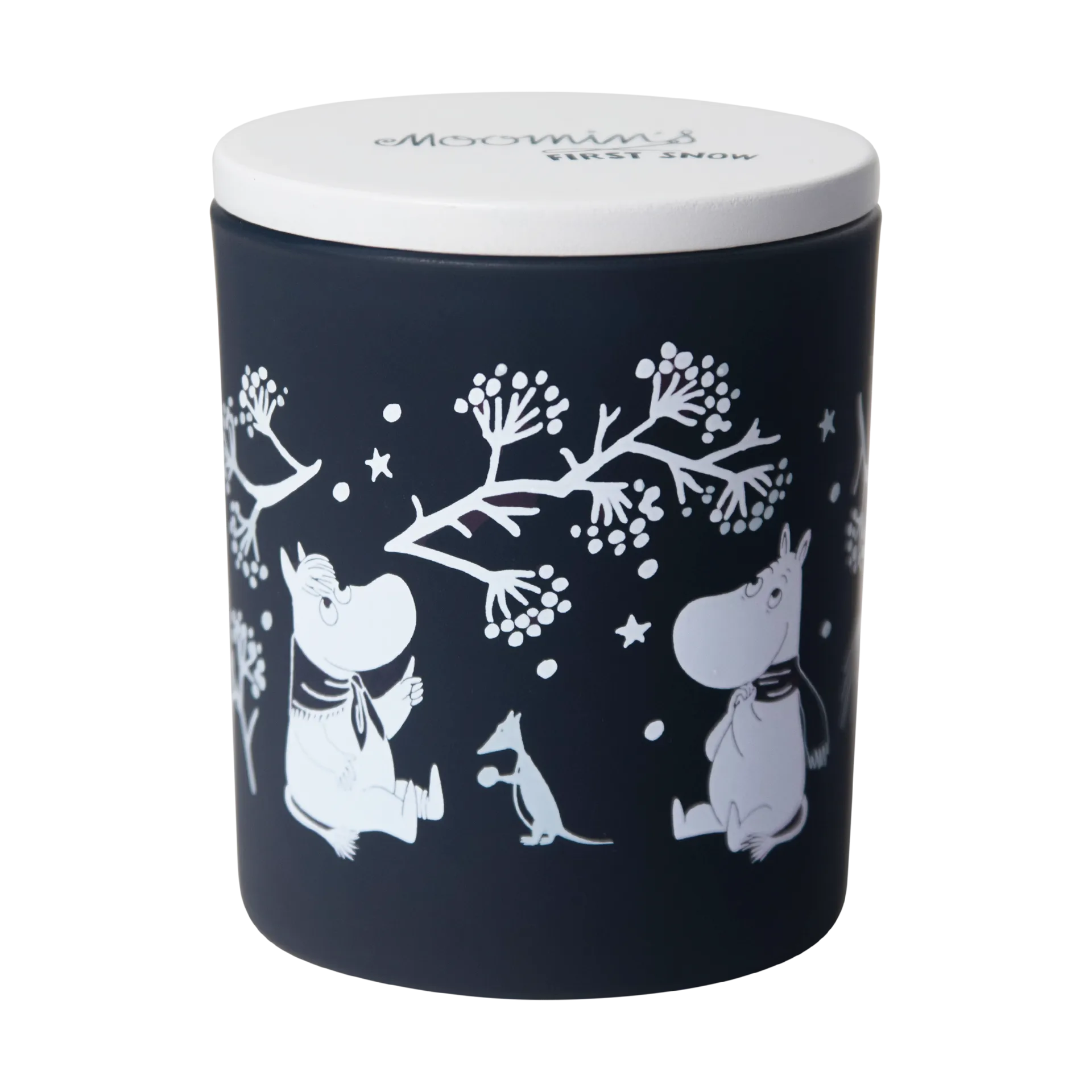 Mumin doftljus 40 h, First snow Pluto Design