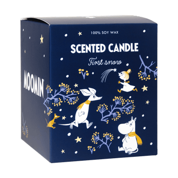 Mumin doftljus 40 h - First snow - Pluto Design