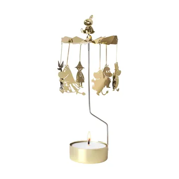 Mumin familj änglaspel XL - Guld - Pluto Design