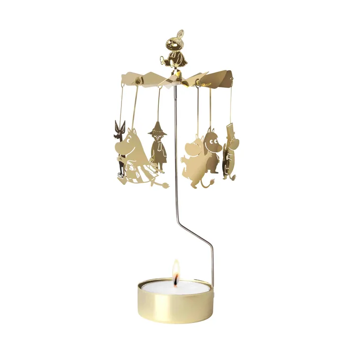 Mumin familj änglaspel XL - Guld - Pluto Design