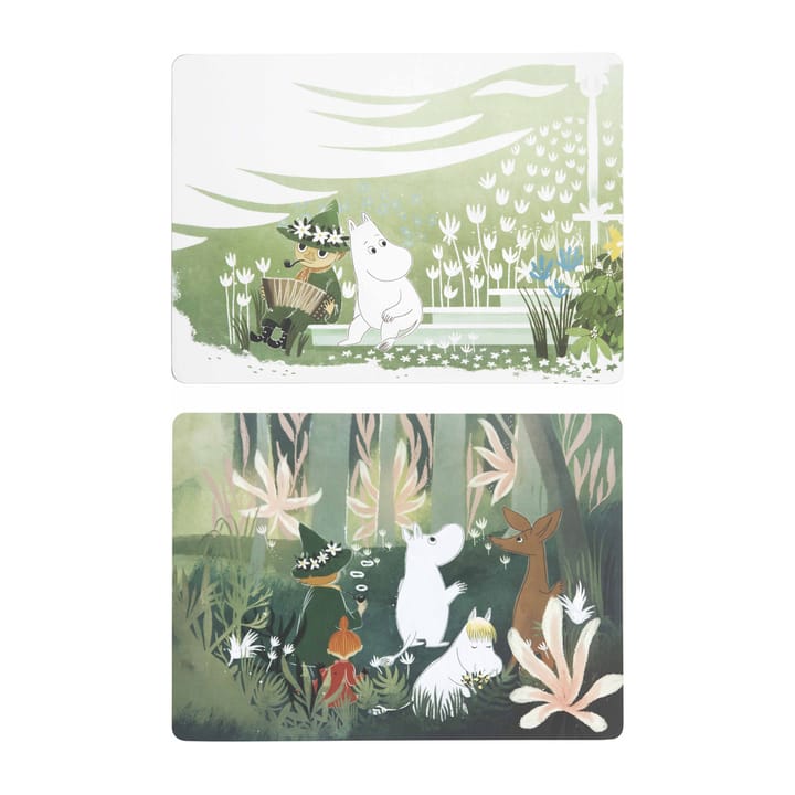 Mumin tallriksunderlägg 2-pack - Multi - Pluto Design