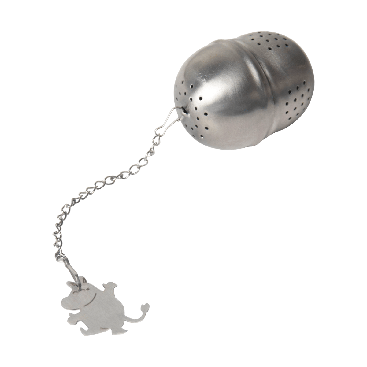 Pluto Design Mumin tesil Silver | Skandinavisk Design | Kaffe & Te tillbehör | Silverfärgad