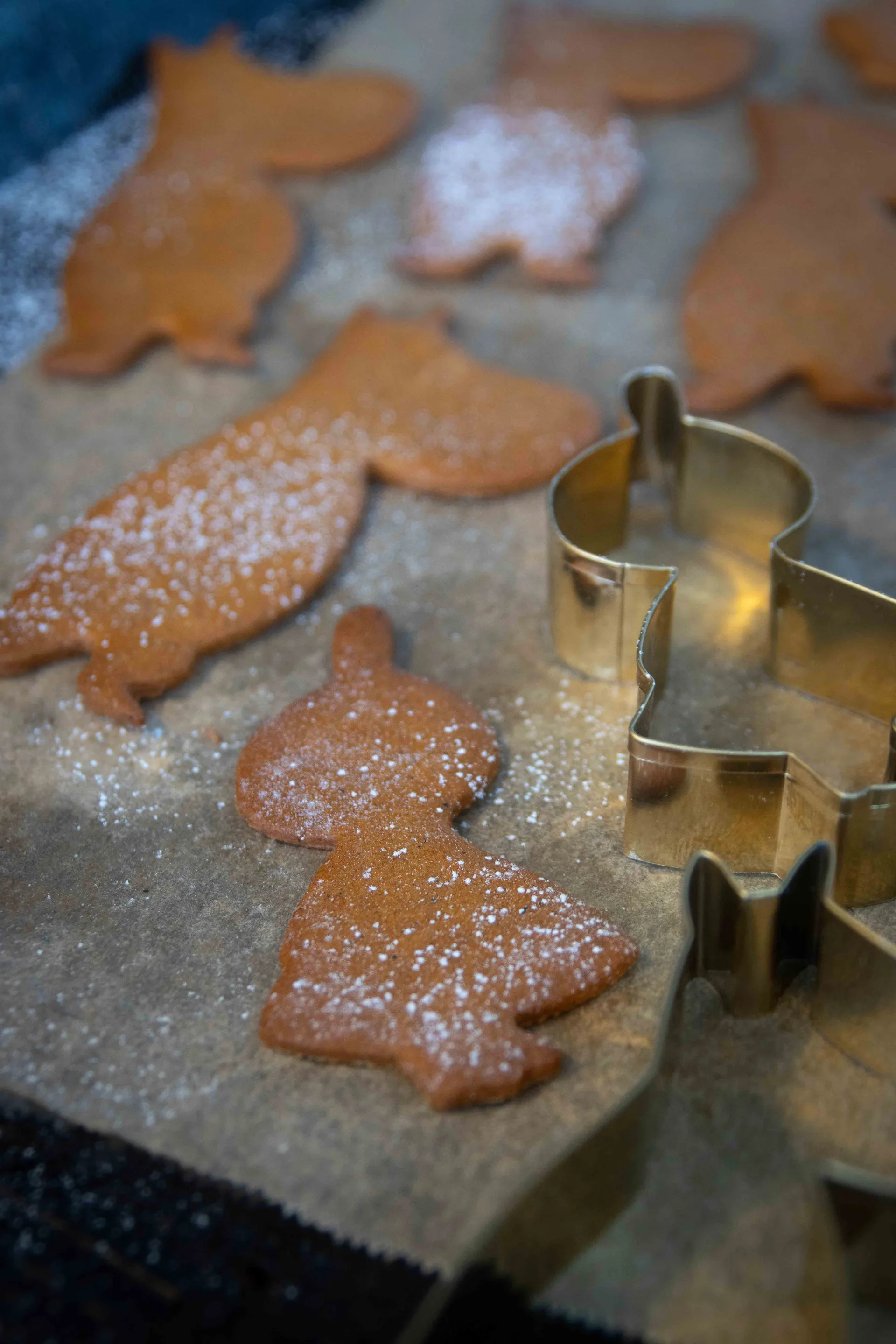 Mumin vinter pepparkaksform 3 delar, Lilla My Muminpappan, Mumintrollet Pluto Design