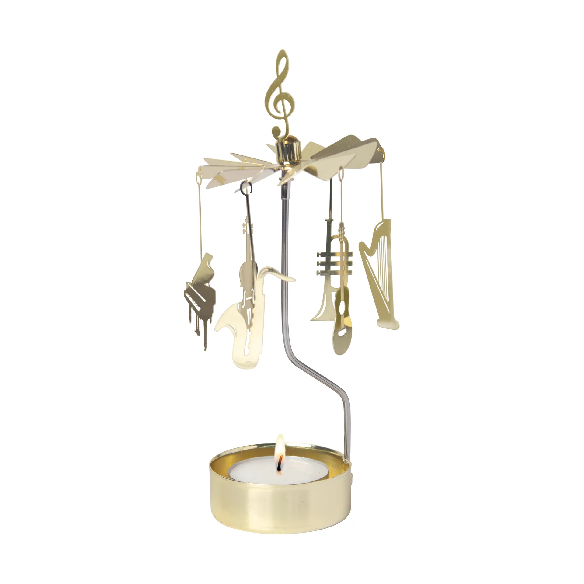 Musik änglaspel, Guld-metall Pluto Design