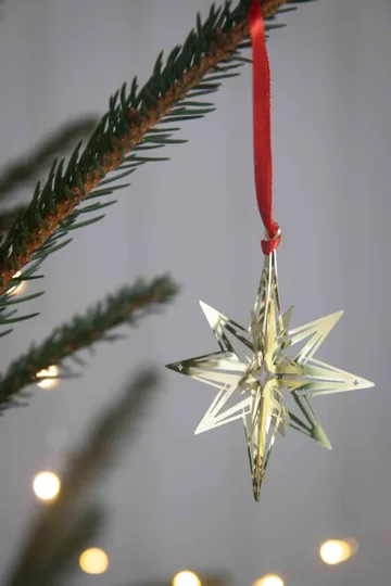 Northern star 3D julhänge - Guld - Pluto Design