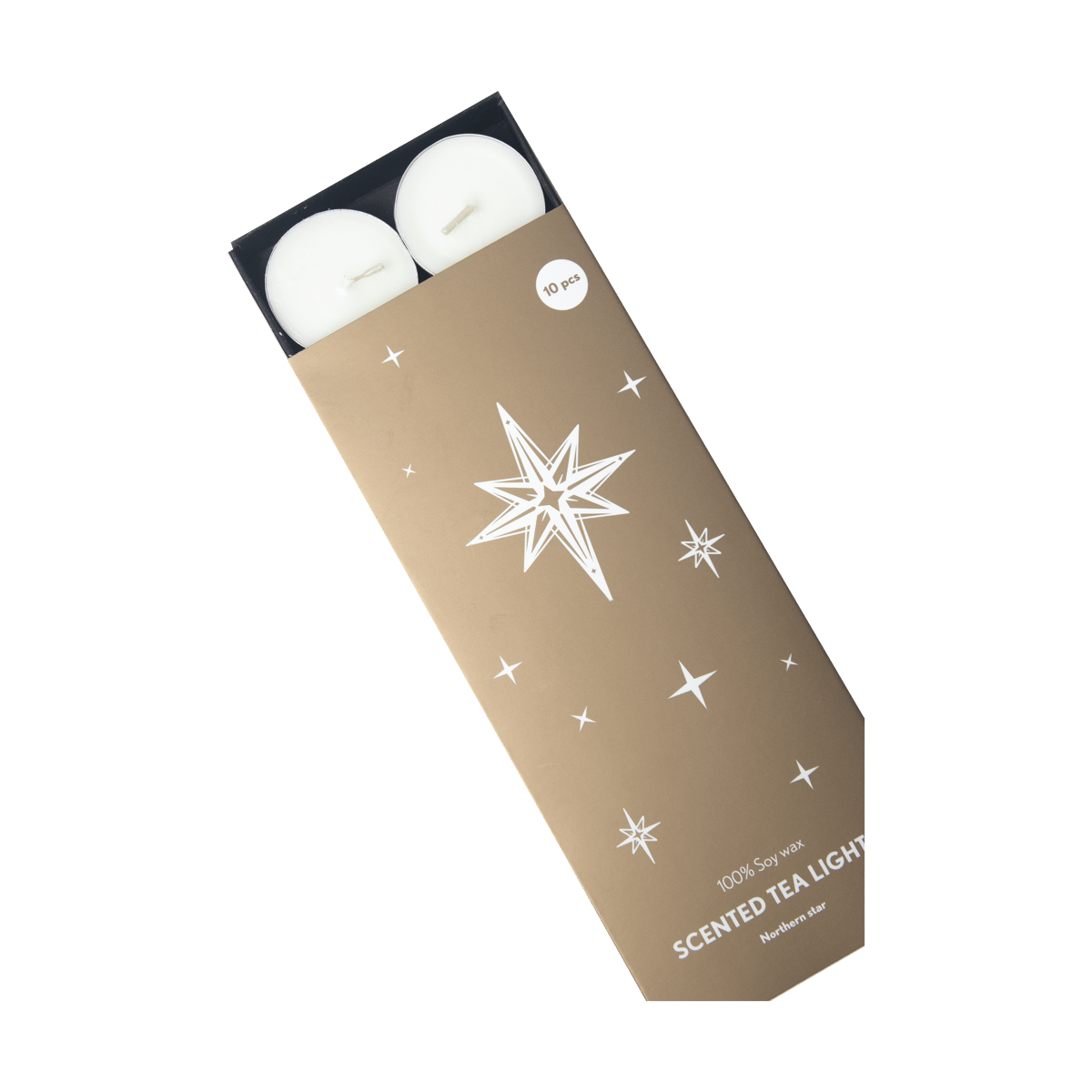 Pluto Design Northern star doftljus Vit | Skandinavisk Design | Doftljus & Doftpinnar | Vit