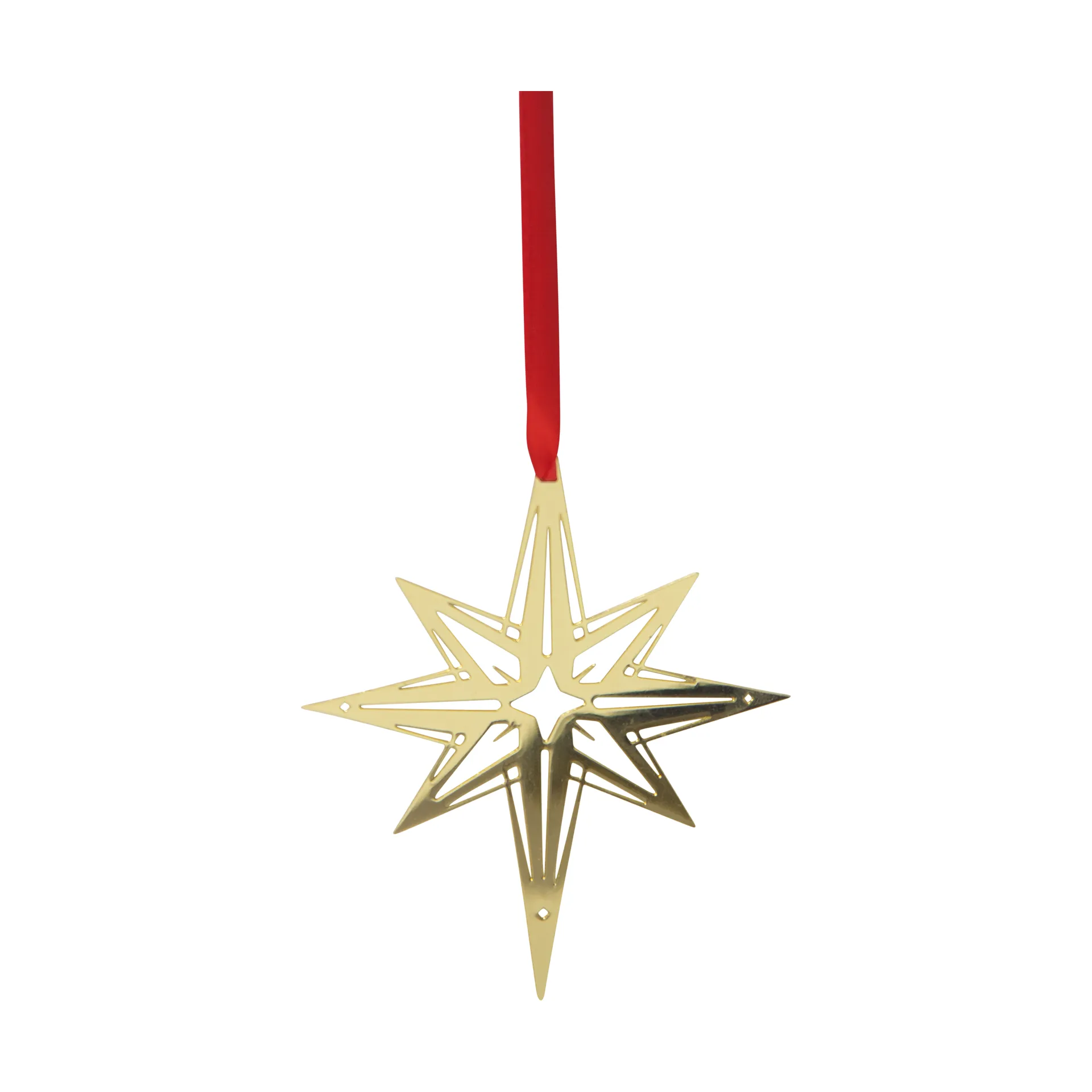 Northern star julhänge, Guld Pluto Design