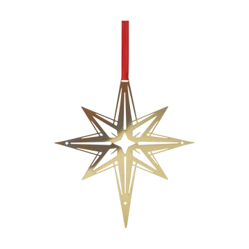 Northern Star L julhänge - Guld - Pluto Design