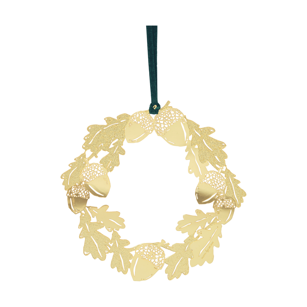 Pluto Design Oak dekorationshänge 10 cm Guld | Skandinavisk Design | Dekorationsdetaljer | Guldfärgad
