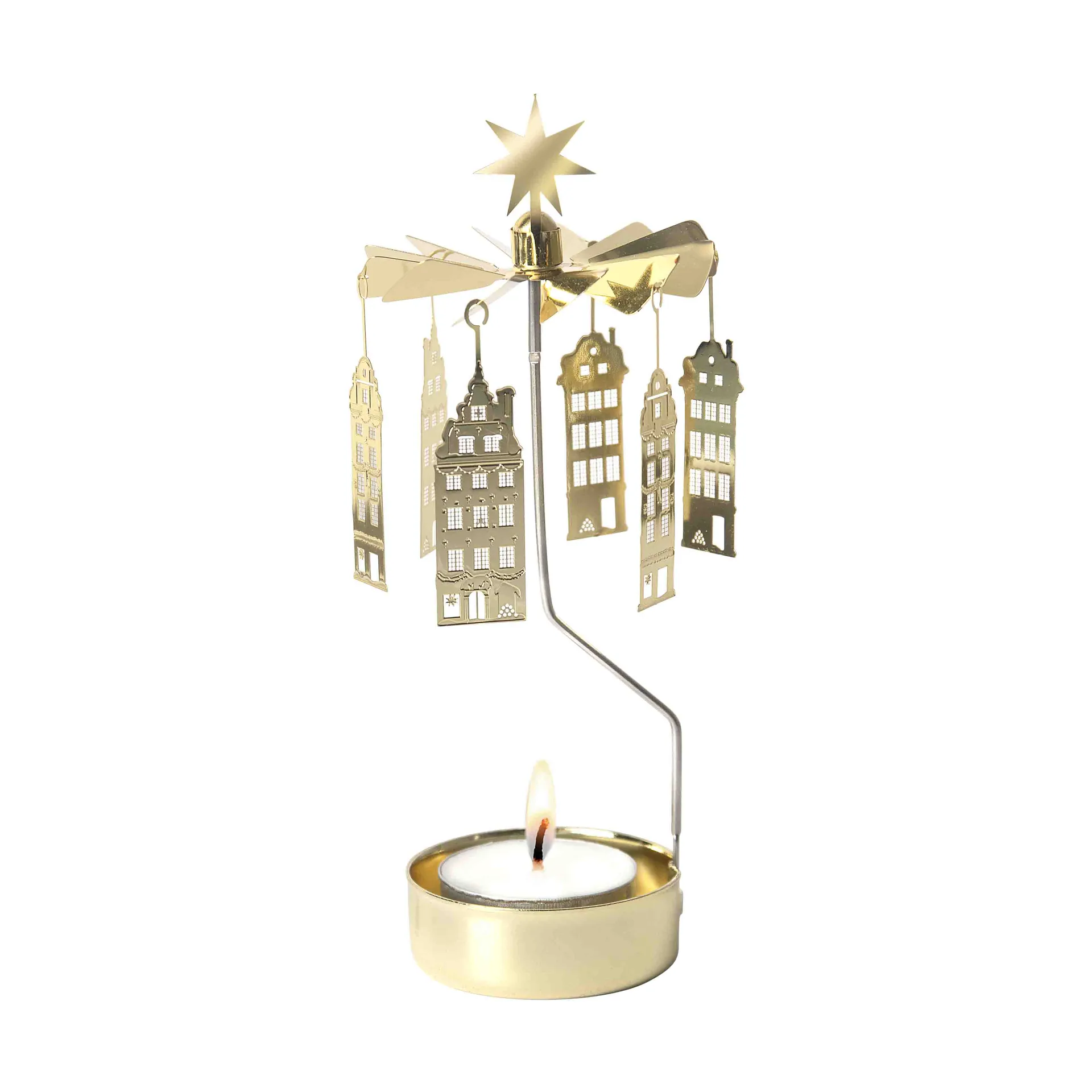 Old city änglaspel, Guld Pluto Design