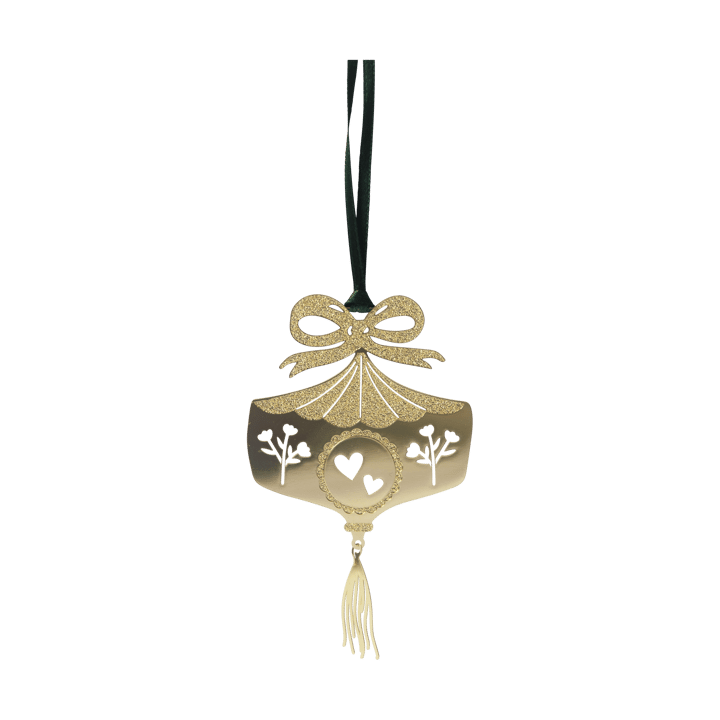 Ornaments julhänge - Guld - Pluto Design