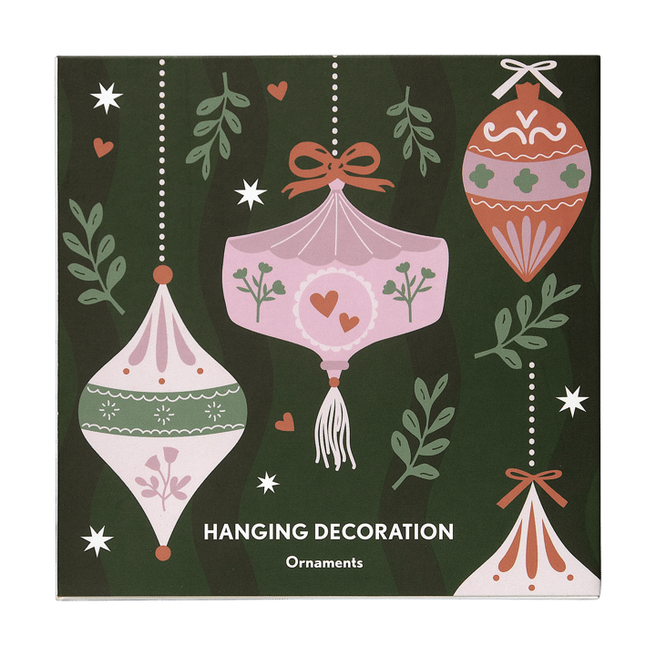 Ornaments julhänge, Guld Pluto Design