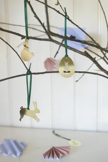 Påskhängen 3-pack - Guld - Pluto Design