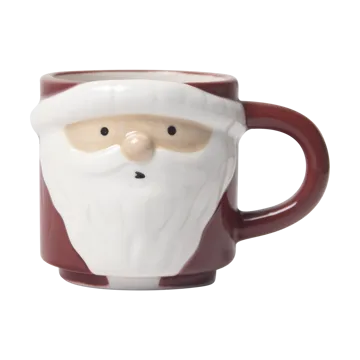 Santa kopp - Vit-röd - Pluto Design