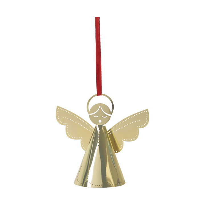 Sjungande ängel julgranshänge, Guld Pluto Design