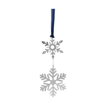 Snow julhänge - Silver - Pluto Design