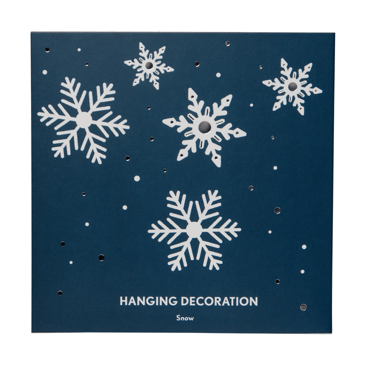 Snow julhänge, Silver Pluto Design