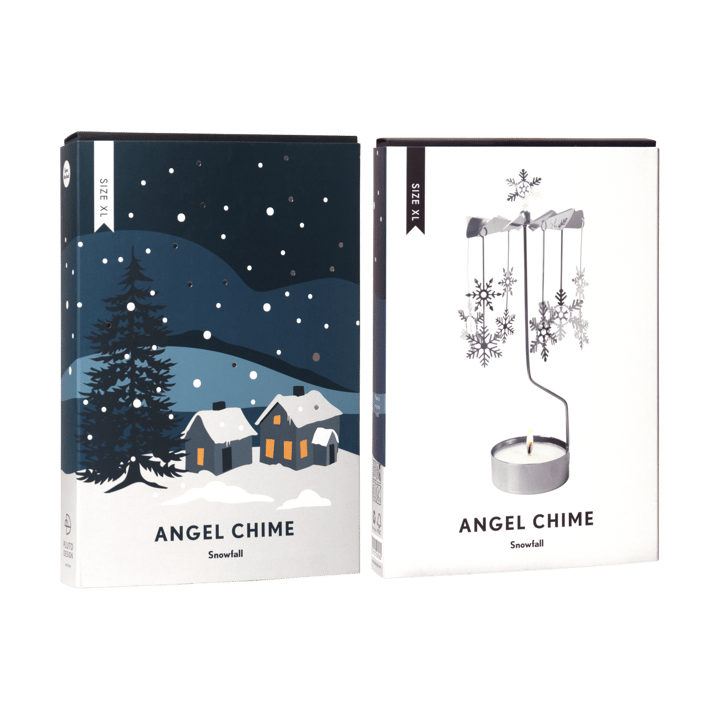 Snowfall änglaspel XL, Silver Pluto Design