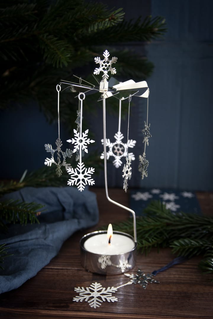 Snowfall änglaspel XL, Silver Pluto Design