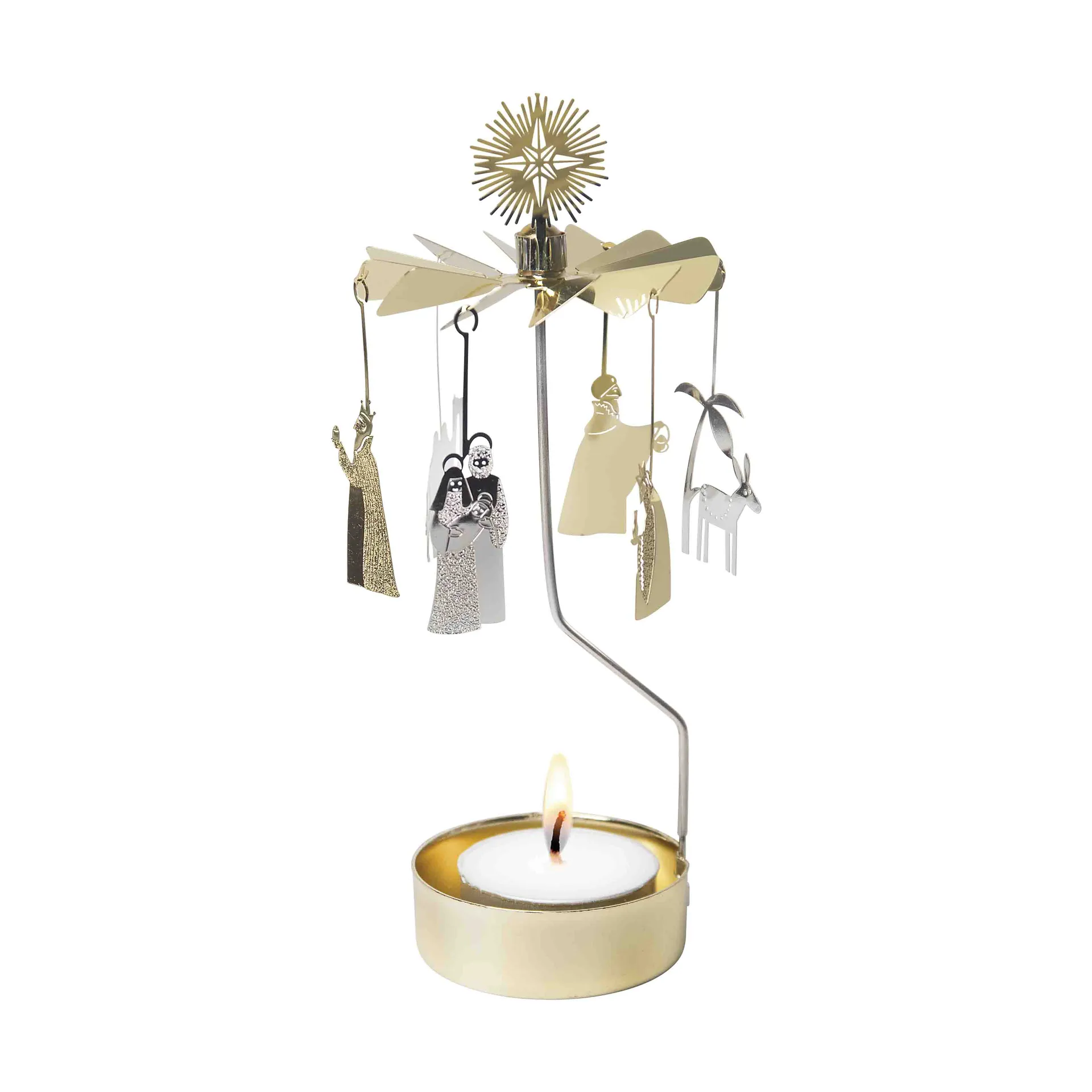 Star of Bethlehem änglaspel, Guld Pluto Design