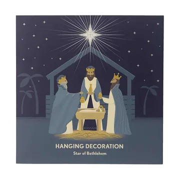 Star of Betlehem dekorationshänge - Guld - Pluto Design