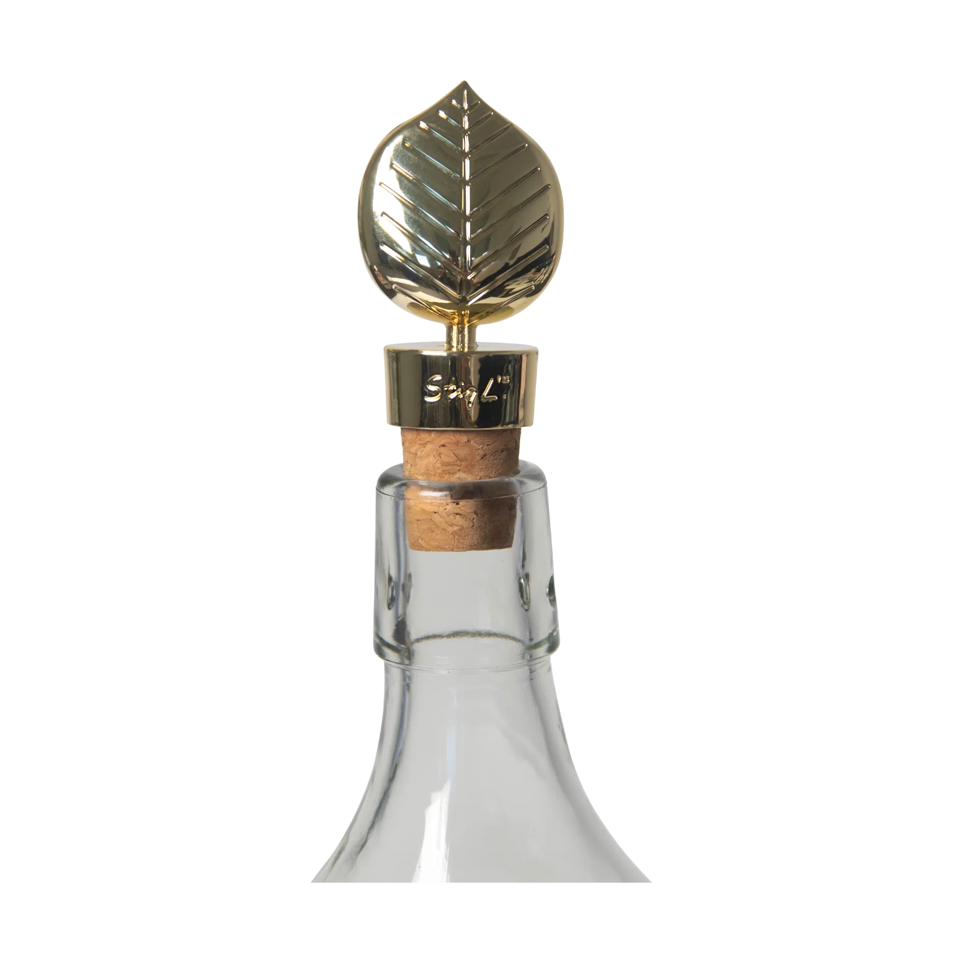 Stig L Berså flaskpropp, Guld Pluto Design