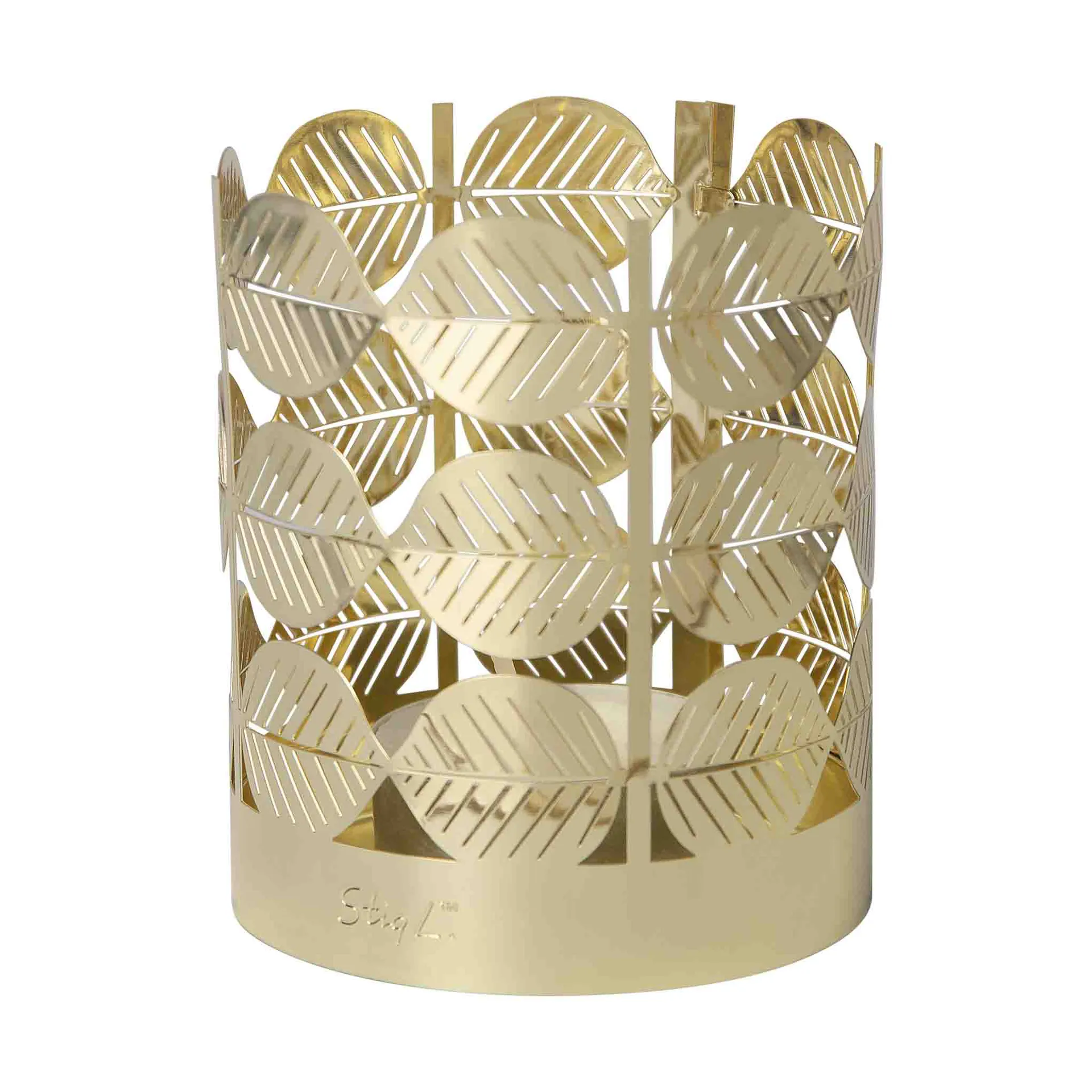 Stig L Berså ljuslykta, Guld Pluto Design