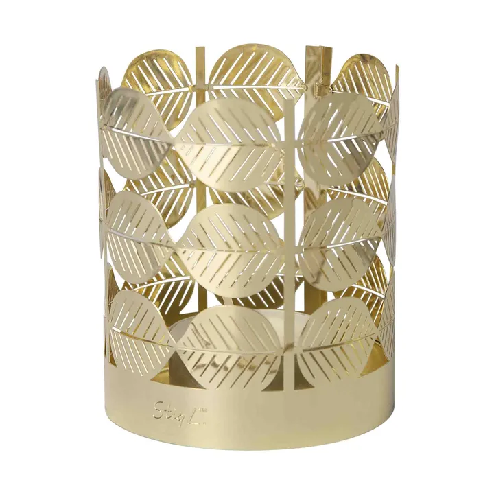 Stig L Berså ljuslykta - Guld - Pluto Design