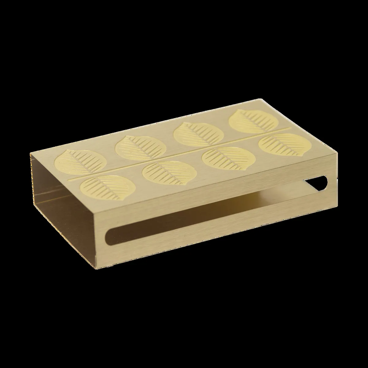 Pluto Design Stig L Berså tändsticksfodral 6,8x12 cm Guld