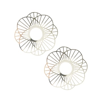 Sun ljusmanschett 2-pack - Guld - Pluto Design