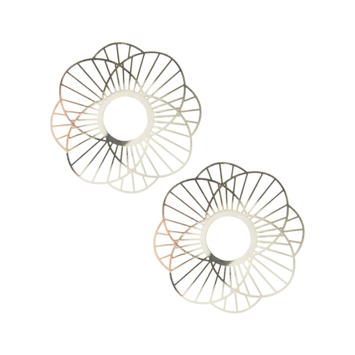 Sun ljusmanschett 2-pack - Guld - Pluto Design