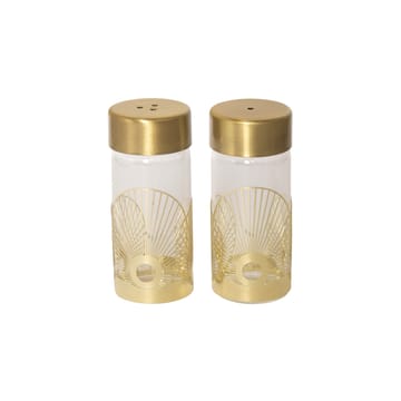 Sun salt- och pepparkar - Guld-glas - Pluto Design
