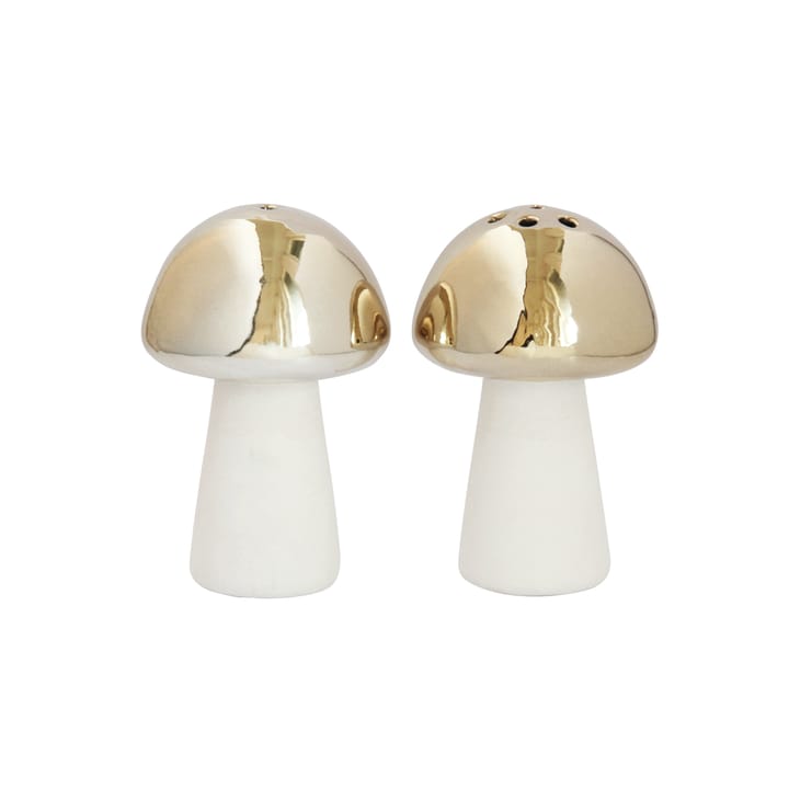 Svamp salt-och pepparkar, Guld Pluto Design