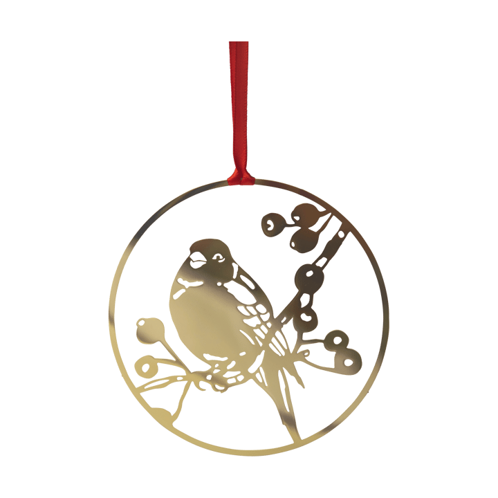 Winter Bird L julhänge - Guld - Pluto Design