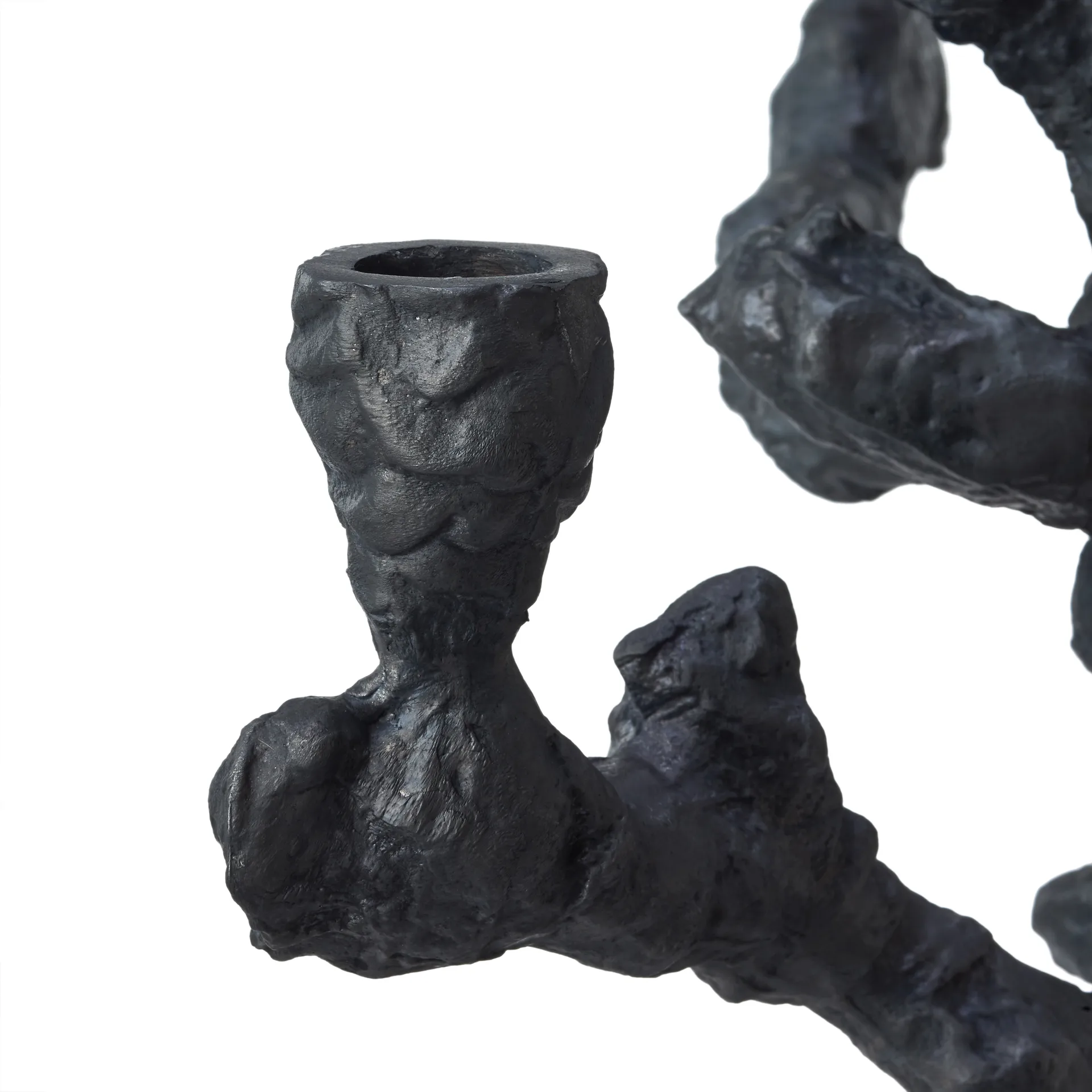 Apple tree ljusstake L 53 cm, Mörkgrå POLSPOTTEN