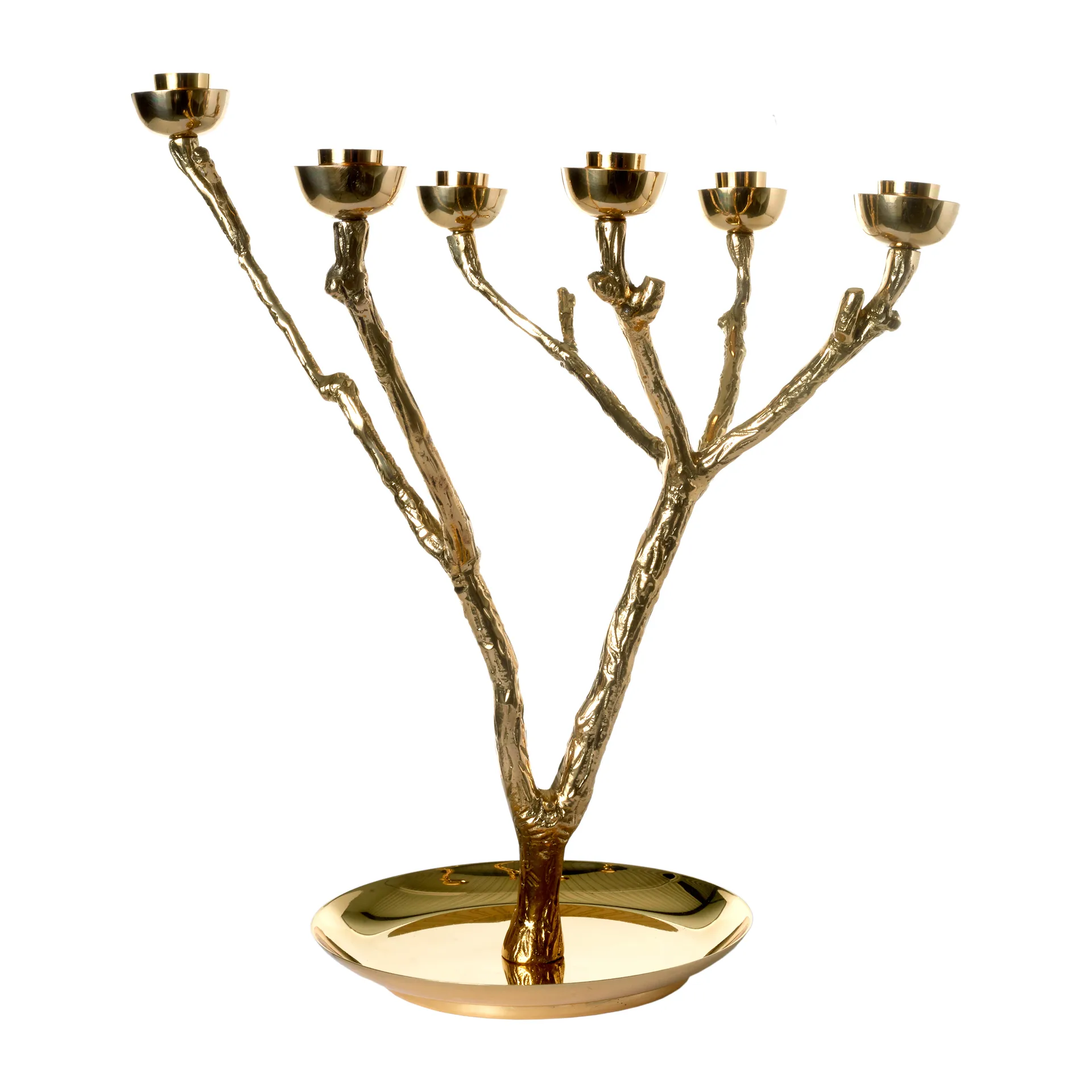Twiggy ljusstake S 35 cm, Guld POLSPOTTEN