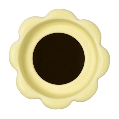 Birgit vas/ljuslykta 17 cm - Pale Yellow - PotteryJo