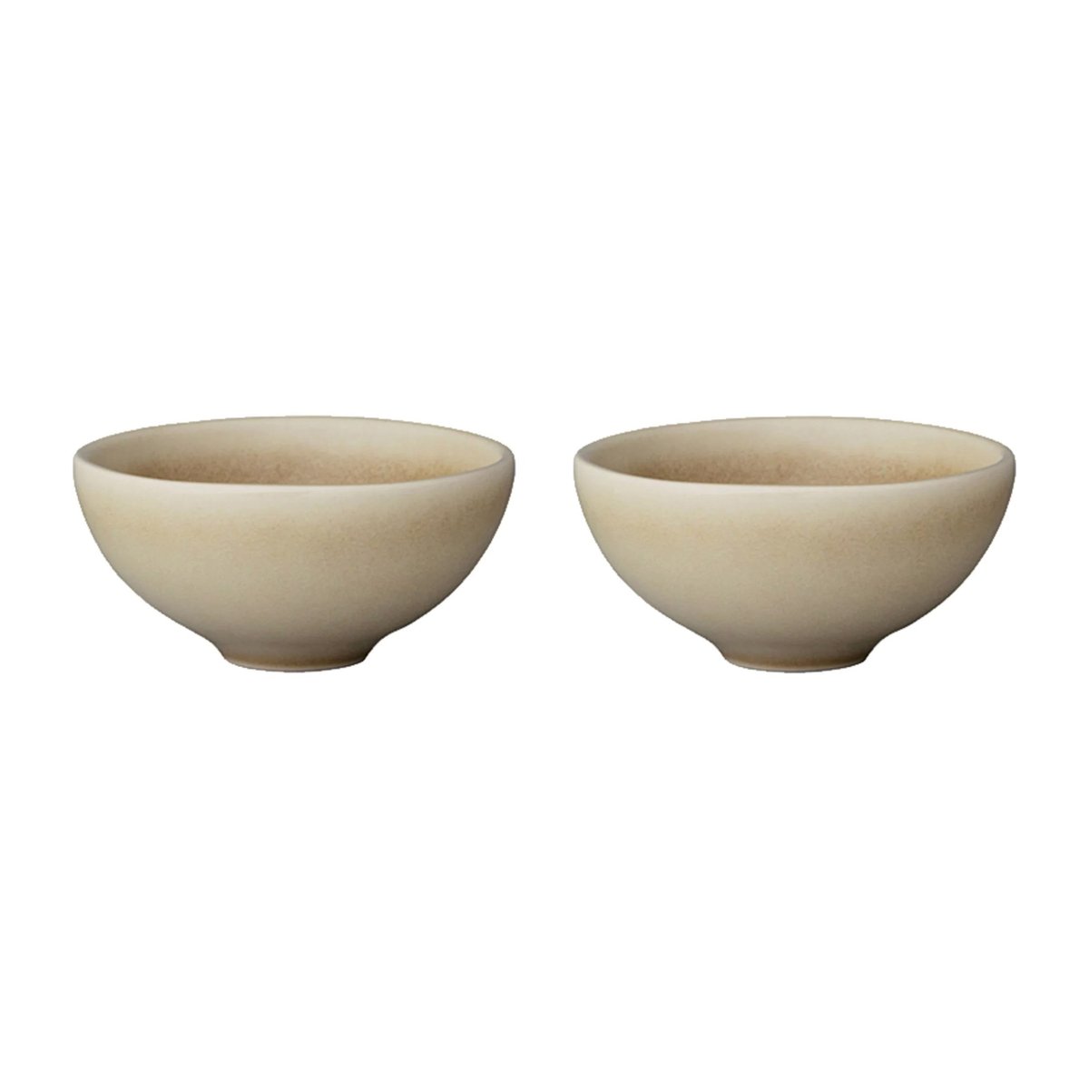 PotteryJo Daga skål 5 cm 2-pack Oat | Skandinavisk Design | Serveringsskålar | Beige