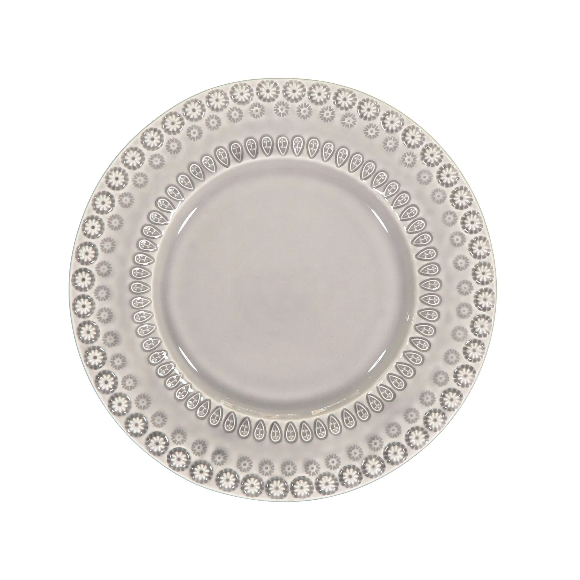 Daisy desserttallrik Ø 22 cm, soft grey PotteryJo