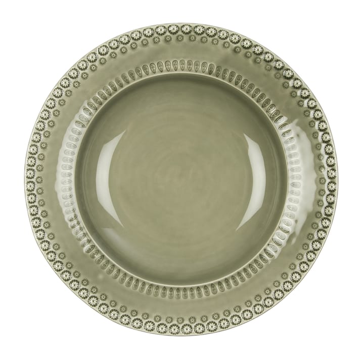 Daisy serveringsskål Ø 35 cm - Faded army (grön) - PotteryJo