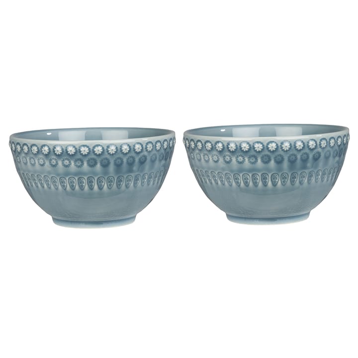 Daisy skål 35 cl 2-pack - Dusty Blue (blå) - PotteryJo