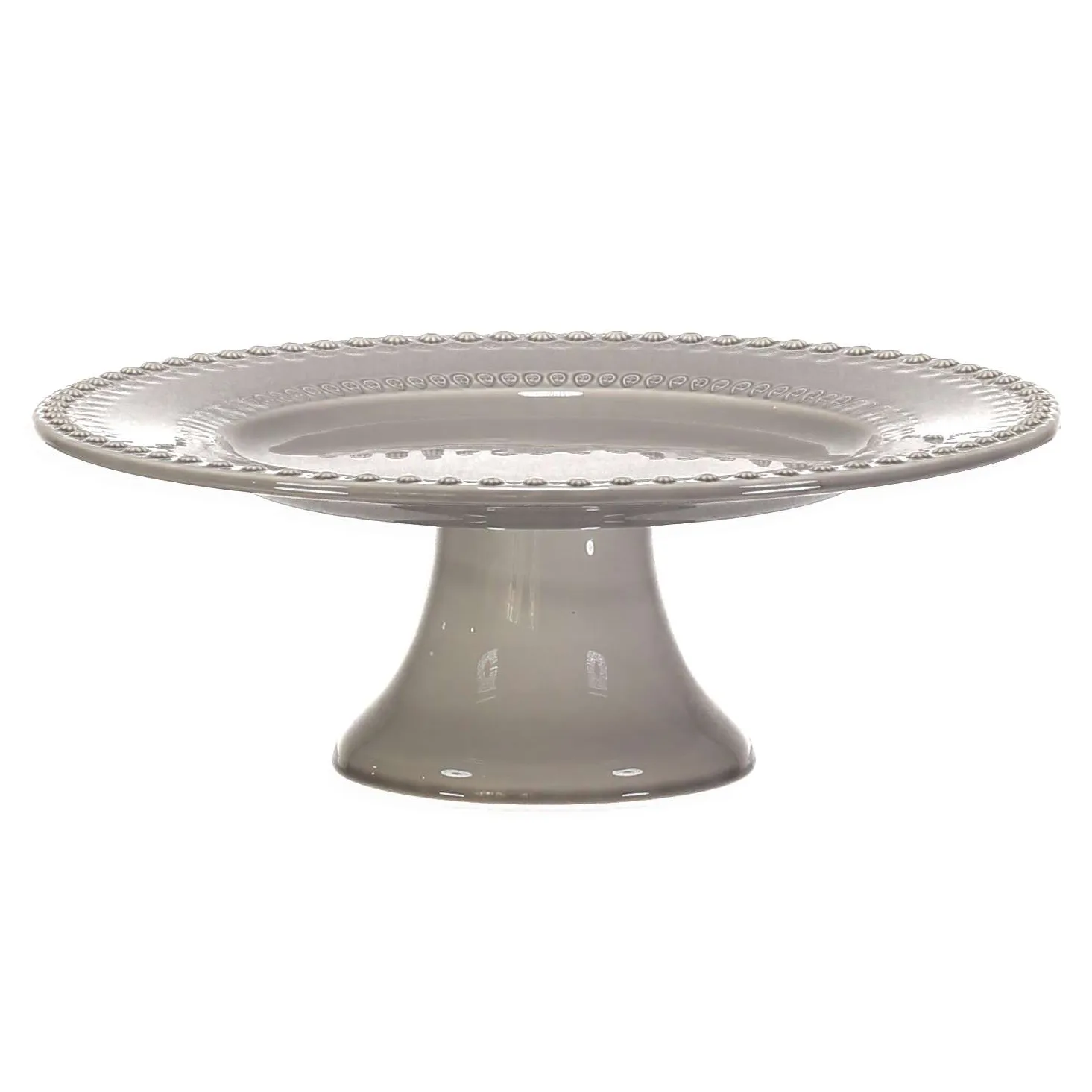 Daisy tårtfat Ø 35 cm, soft grey PotteryJo