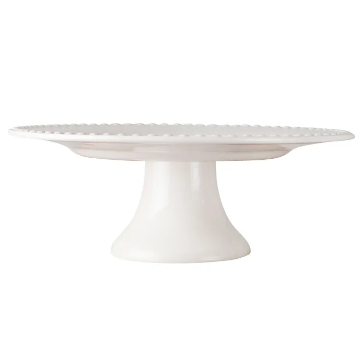 Daisy tårtfat Ø 35 cm, white PotteryJo
